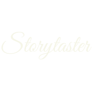 Storytaster logo white